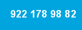 922 178 98 82 922 178 98 82